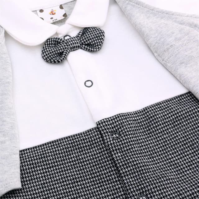 Thumbnail 5 de Famuka Baby Romper Infant Gentleman Bodysuit