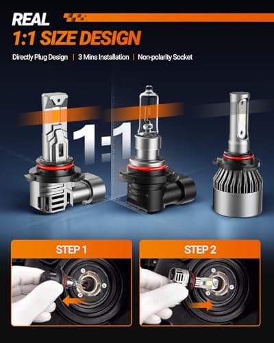 Thumbnail 1 de SEALIGHT 9012 LED Faros 💡 22000LM, Reemplazo Rápido, Pack de 2