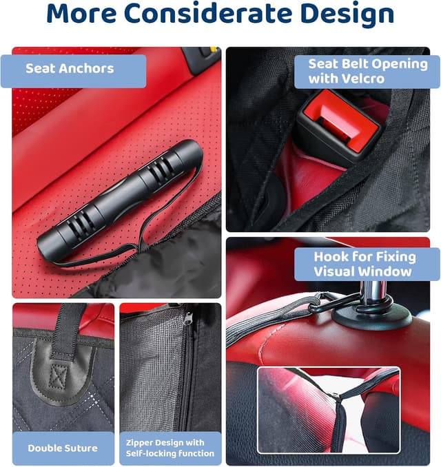 Detalle de KYG Dog Seat Cover 135 x 148 cm