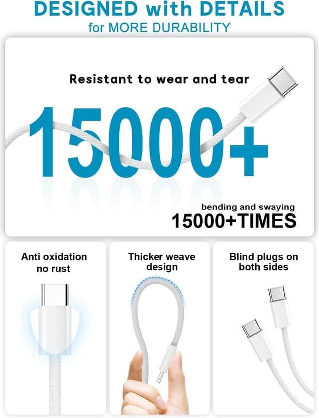 Detalle de iPad Charger and Plug 25W 2M USB‑C