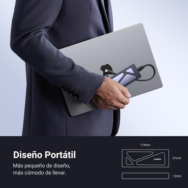 Thumbnail 5 de UGREEN Carcasa M.2 NVMe SSD con USB C 10Gbps 🚀