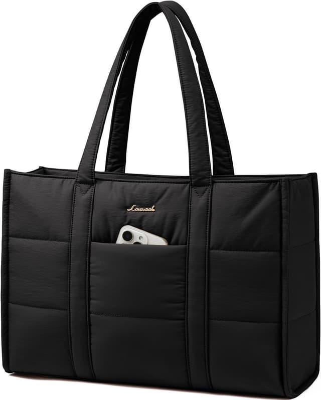 Detalle de LOVEVOOK Borsa shopper puffer 40x28x13,4