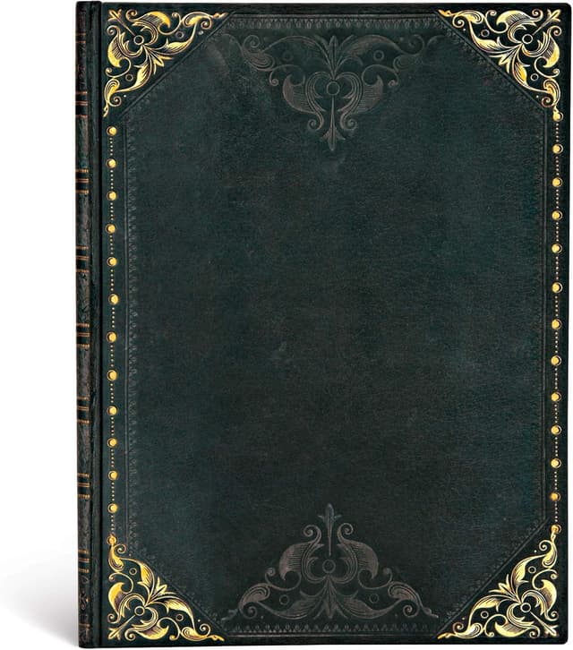 Detalle 2 de Paperblanks Ribelle di Mezzanotte – Diario a copertina rigida Ultra con chiusura in fascia elastica e tasca per ricordi