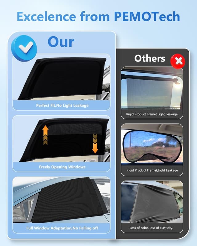 Thumbnail 4 de Sonnenschutz Auto 2 Stück UV Schutz