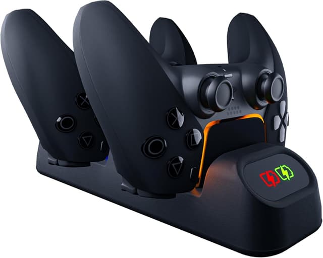 Detalle 2 de Orzly PS5 Controller Charging Station — Twin Dock