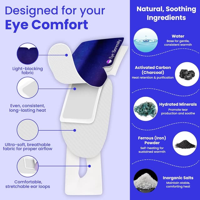 Thumbnail 3 de Self Heating Warm Compress Steam Eye Mask 15-pack