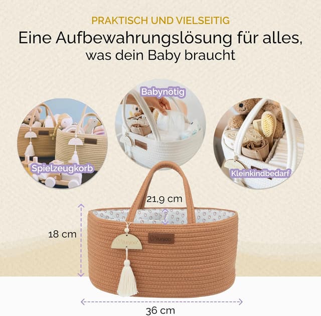 Thumbnail 4 de Yunioo Wickeltisch Organizer Wickeltasche