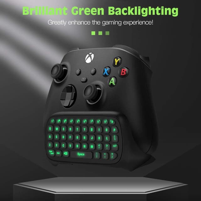 Detalle de TiMOVO Green Backlight Keyboard Xbox One 2.4G