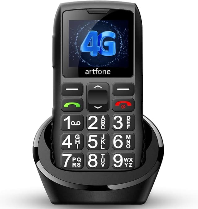 Detalle de artfone C1+4G 4G big button phone
