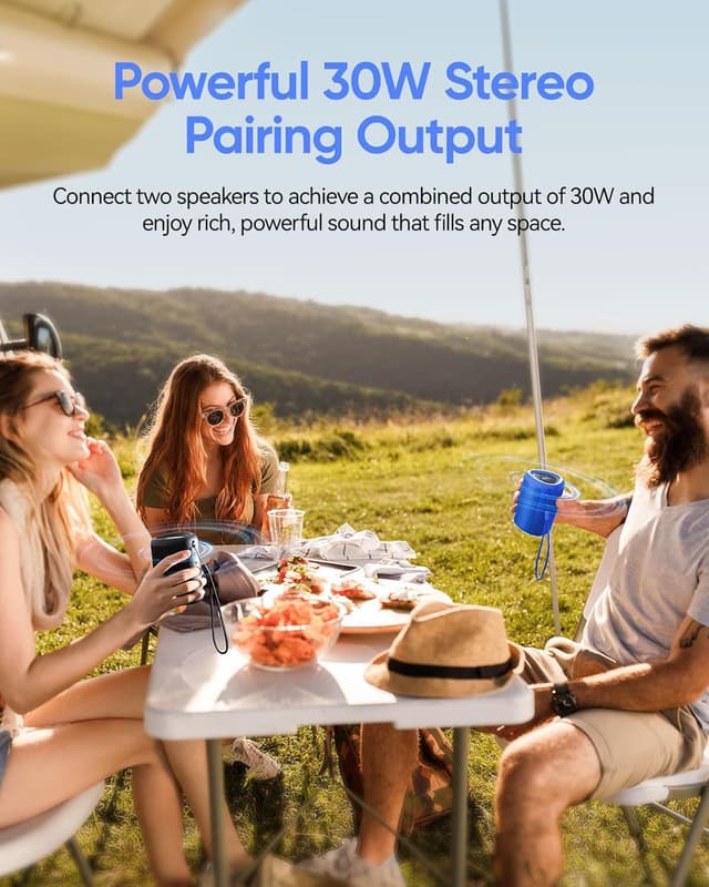 Thumbnail 5 de AY Altavoz Bluetooth Portátil con Luces, IPX5, 24H, Inalámbrico 🔊