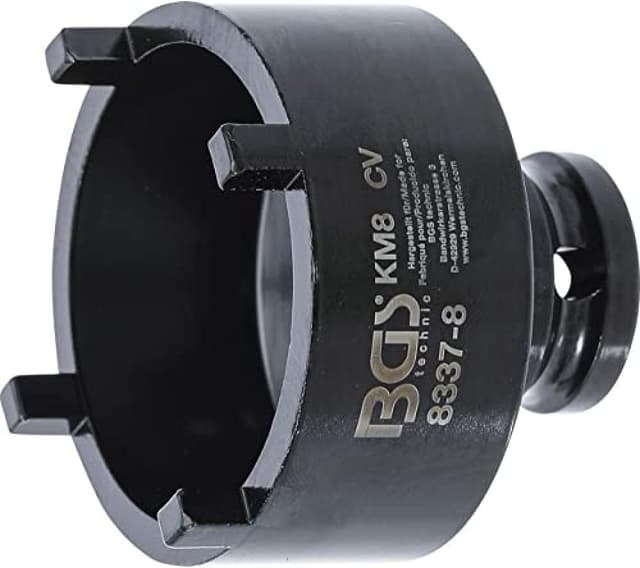 Imagen de BGS 8337-8 Groove Nut Socket (external tooth) for DIN 981 grooved nuts – KM8 en OfertitasTOP