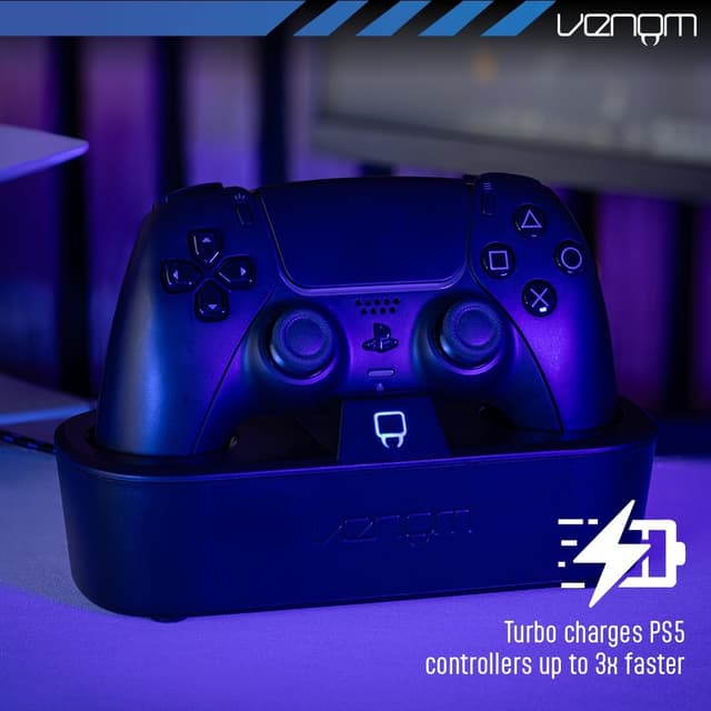 Detalle 2 de Turbo Charging Dock for PS5 Controllers