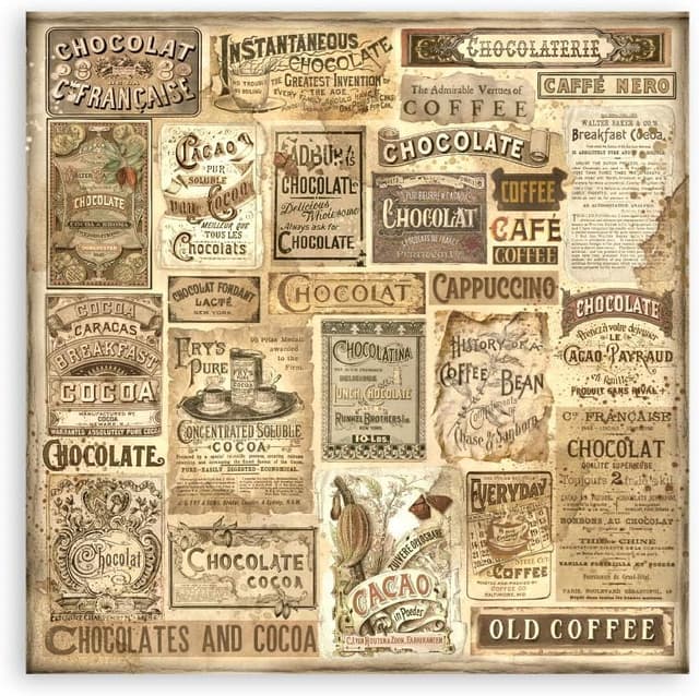 Thumbnail 4 de Scrapbooking Pad 22 hojas 12" x 12" Café y Chocolate 📓