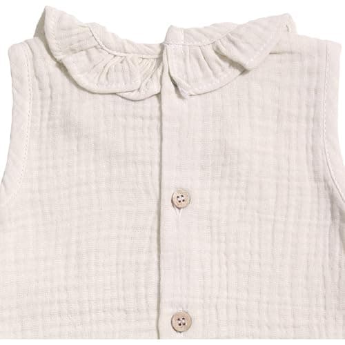 Detalle 2 de BABIDU Body bebé sin mangas algodón 100%