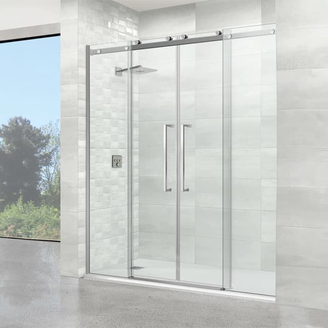 Imagen de Ibermampara Elegance 4P mampara ducha 195 cm en OfertitasTOP