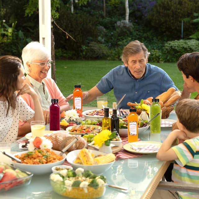 Detalle de Moretoes 36-Pack 16oz Reusable Juice Bottles (Plastic) with Lids