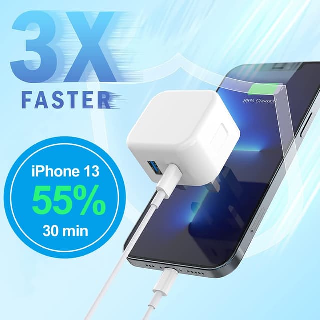 Detalle 2 de USB C Fast Charge Plug 3 Pack