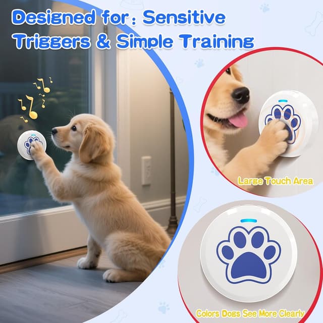 Thumbnail 4 de ChunHee Dog Bells Toilet Training 2 Pack