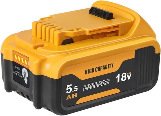 Detalle de 18V Powarobor DCB184 5.5Ah lithium battery