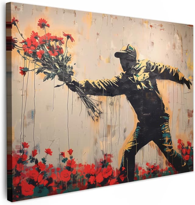 Imagen de Impression sur toile 80x60 cm MuchoWow Street art en OfertitasTOP