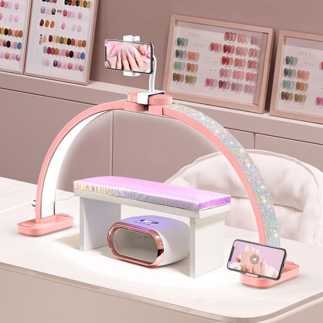 Detalle de Adonafy Lampe demi-lune LED ongles 30