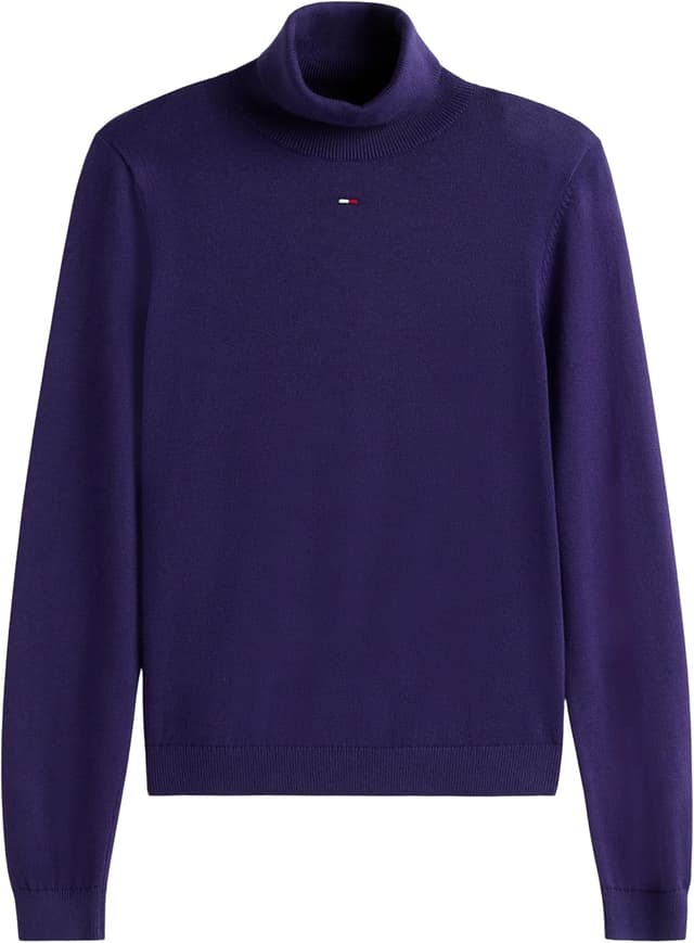 Detalle 1 de Tommy Jeans Pull femme col roulé essentiel