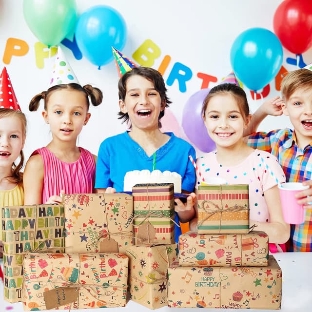 Thumbnail 5 de Gift Wrapping Paper 70x50cm 6 Pack