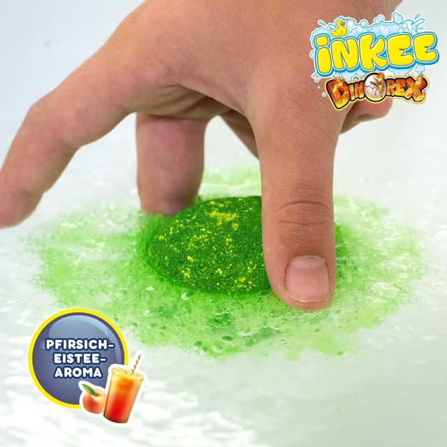 Thumbnail 6 de INKEE Dinorex Pack de 8 Bombas de Baño con Sorpresa Dinosaurio🦖