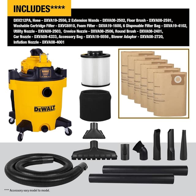 Thumbnail 5 de DEWALT DXV212PA 12-gal Shop Vacuum