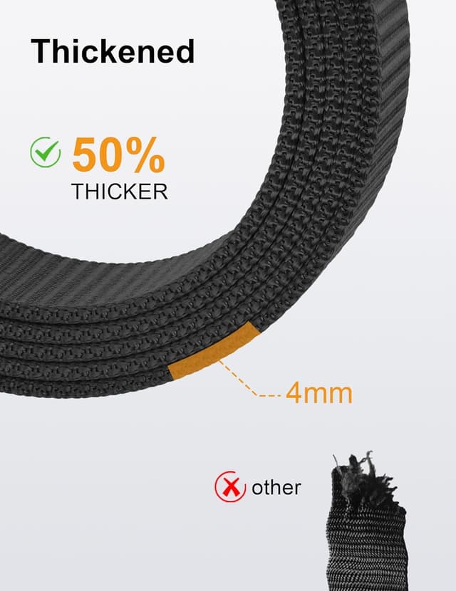 Thumbnail 3 de JUKMO Automatik Gürtel Herren Nylon Taktischer