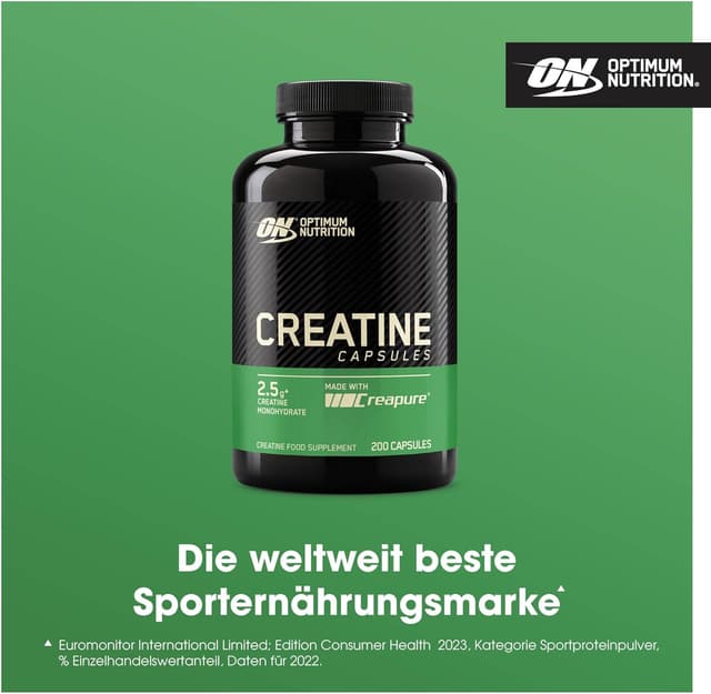 Detalle 2 de Optimum Nutrition Kreatin 2500 Kapseln