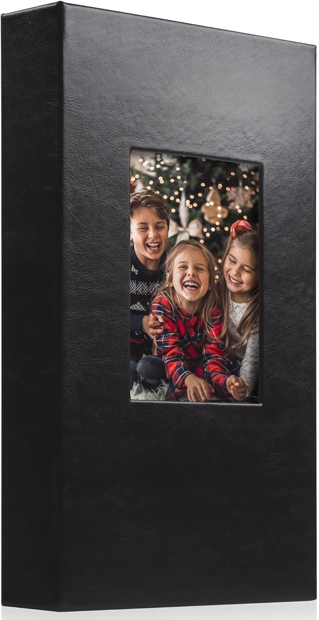 Detalle de Leather photo album 300 pockets 6x4