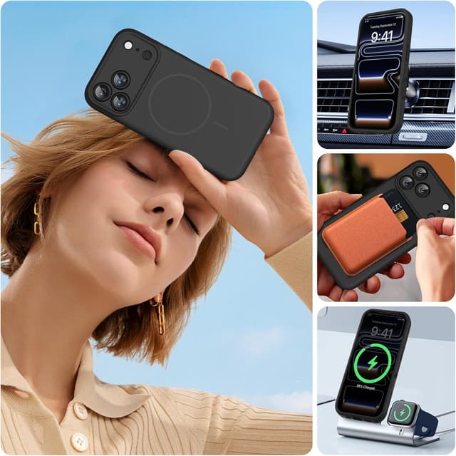 Thumbnail 6 de Miracase iPhone 17 Pro Max magnetic case, 0.118 in