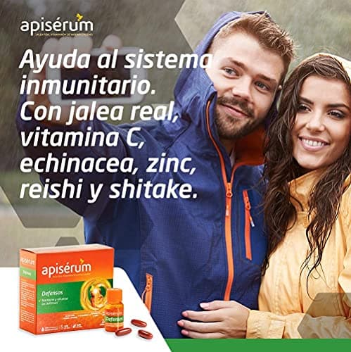 Thumbnail 2 de ApiSerum Defensas Cápsulas con Jalea Real, Vitamina C y Reishi - 30 Días
