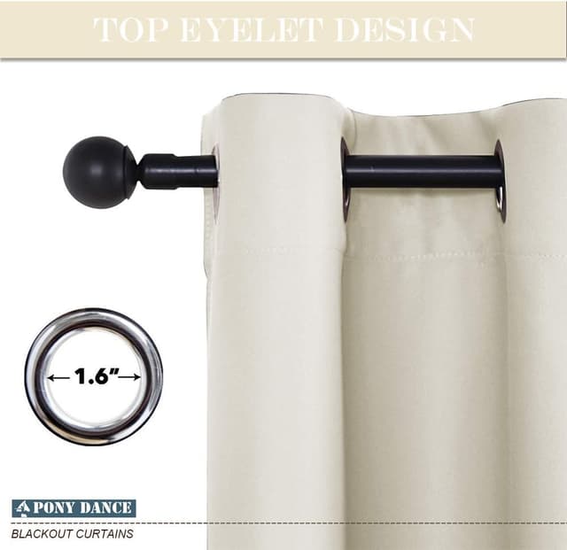 Thumbnail 6 de PONY DANCE thermal curtains 66 x 72 inch