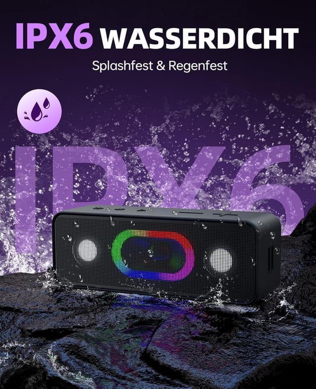 Thumbnail 4 de Ortizan Bluetooth Lautsprecher 24 Stunden