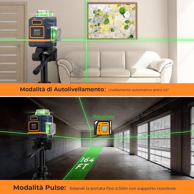 Thumbnail 4 de CIGMAN CM701T Livella laser 30 m 📐