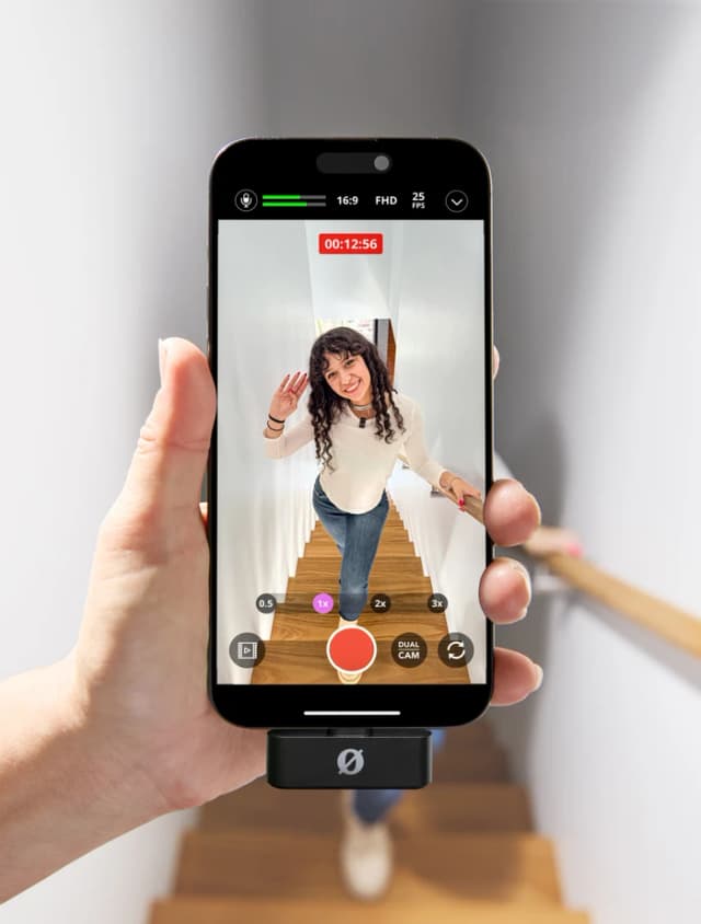 Detalle 2 de Rode Wireless Micro Schwarz USB-C – 2 Sender mit Mikrofon für mobiles Filmen per USB-C