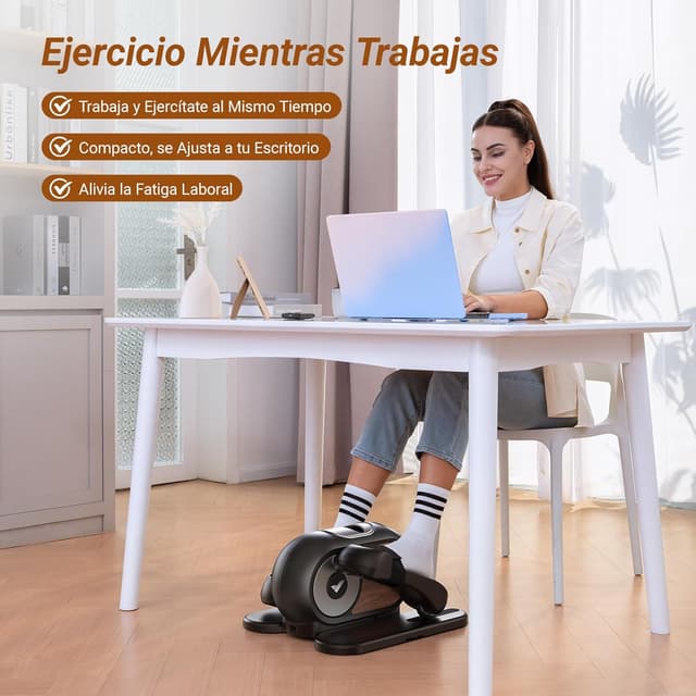 Thumbnail 1 de MERACH Máquina Elíptica Mini Bajo Escritorio 12V 📈