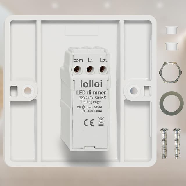 Detalle 2 de iolloi LED Dimmer Switch 3-100W