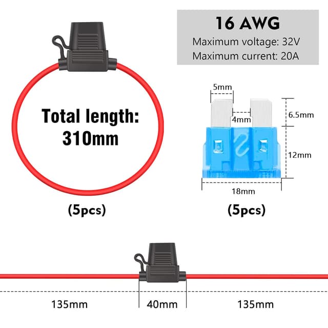 Thumbnail 3 de JatilEr Sicherungshalter 5er