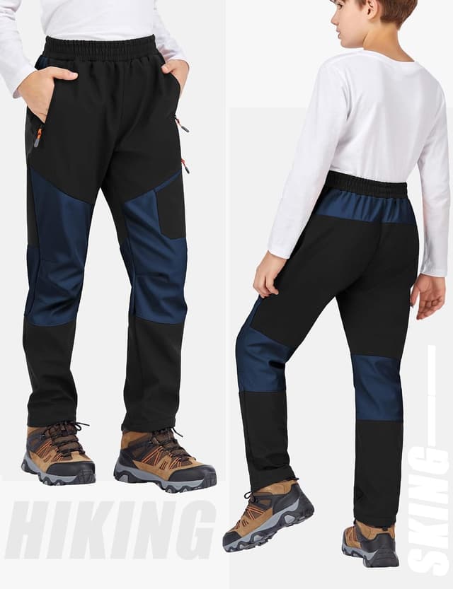 Thumbnail 6 de HFDWYJ Kinder Softshellhose Skihose für Jungen