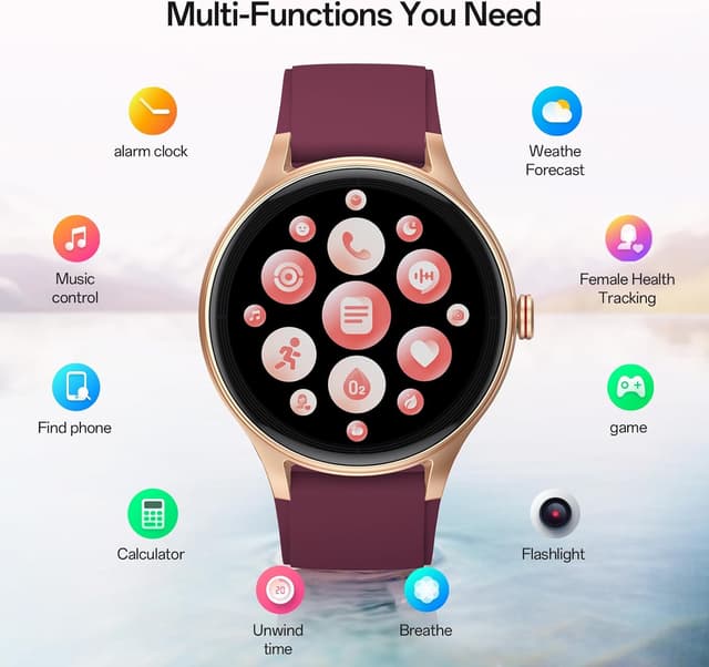 Thumbnail 6 de Woneligo 1.27" HD Smartwatch, IP68