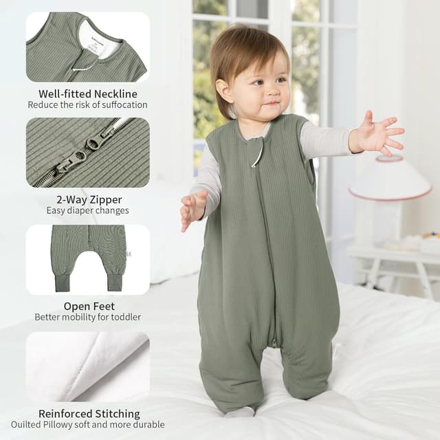 Detalle de BubblePanda Bamboo 1.0 Tog Sleep Sack