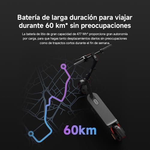 Thumbnail 5 de Xiaomi Electric Scooter 5 MAX ES — 60 km de autonomía 🛴