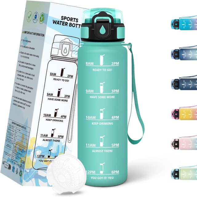 Detalle de Mulbijeo gourde enfant 500 ml à verrouillage sécurisé, étanche et graduée