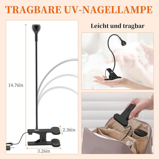 Thumbnail 3 de AISEELY UV Nagellampe 3W đ