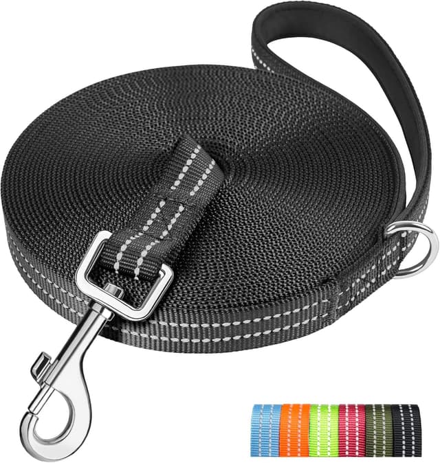 Detalle de Long Line Dog Lead 15m Reflective Training