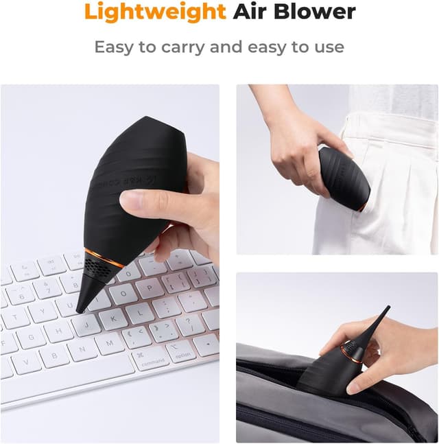 Thumbnail 6 de K&F CONCEPT 2 in 1 Powerful Rocket Air Blower for Cameras, Lenses & Electronics (extension & short nozzle)