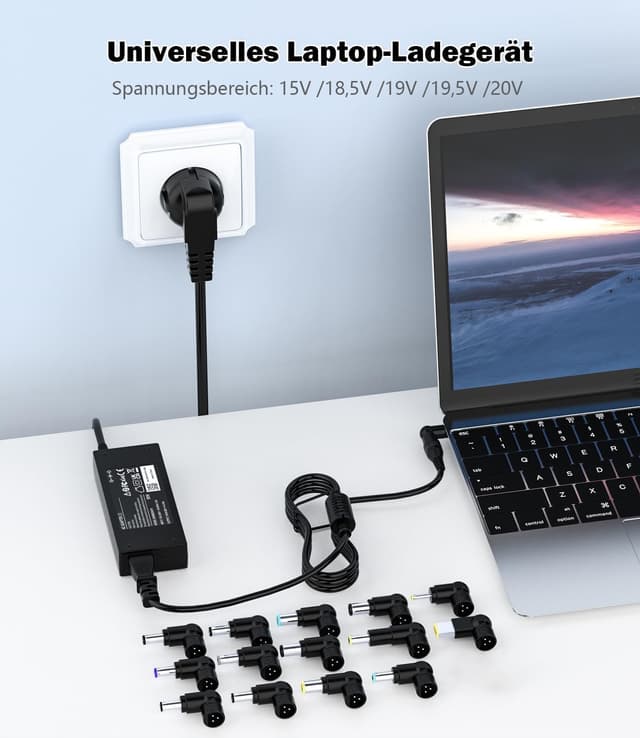 Detalle 2 de shefor 90W Universal Netzteil 90W